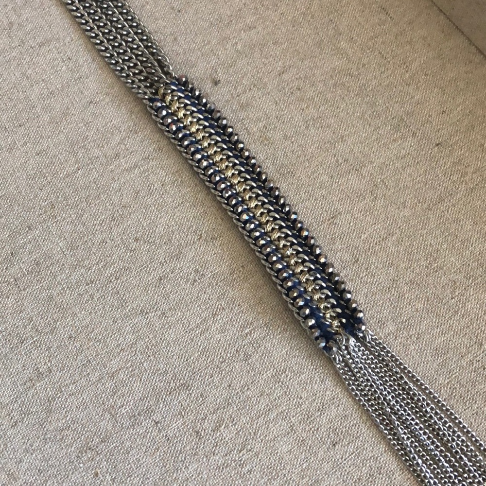 Stella and Dot Tessa Fringe Necklace - Picture 2 of 4